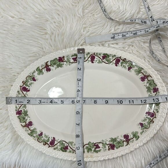 HARKER OLDEST POTTERY BARN ROYAL GADROON VINTAGE PLATES - Picture 6 of 6